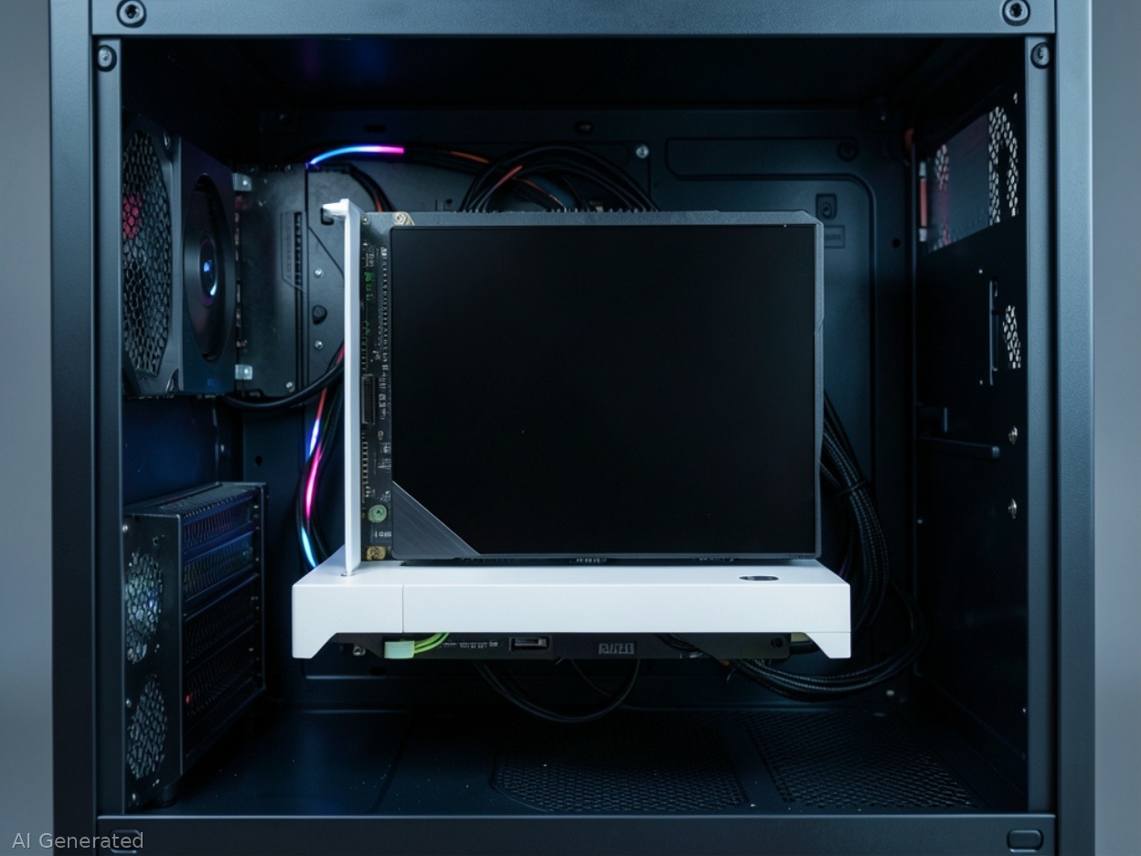 Supporto anti-sag bianco per GPU: cosa sapere sui bracket per schede video