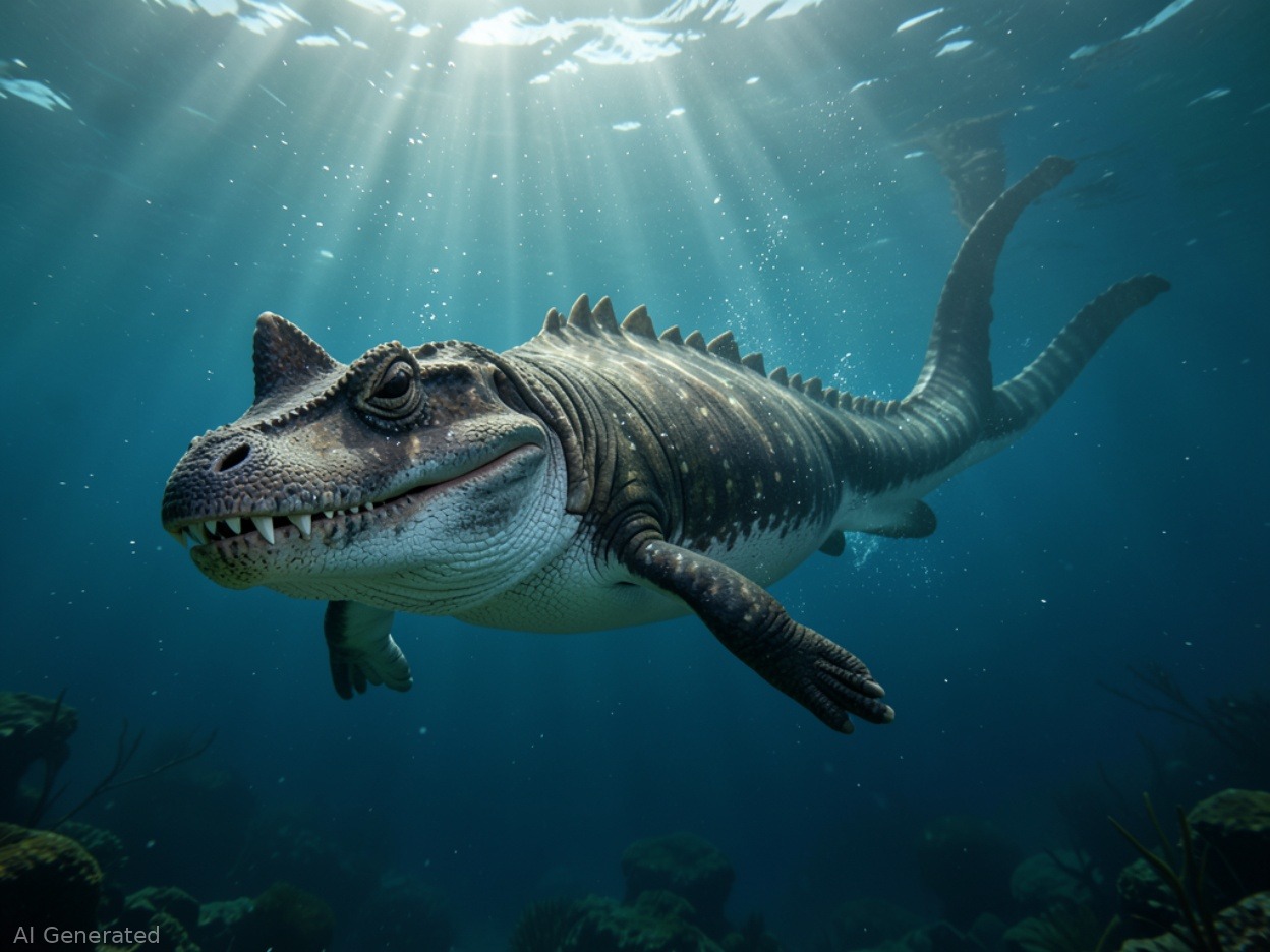 Il predatore del Cretaceo che poteva rivaleggiare con lo squalo bianco